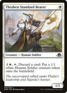 Thraben Standard Bearer - Eldritch Moon (EMN) #48 - Common Magic: The Gathering Trading Card