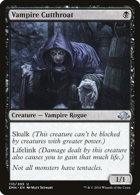 Vampire Cutthroat - Eldritch Moon Magic: The Gathering trading card