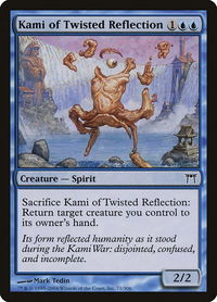 Kami of Twisted Reflection - Champions of Kamigawa (CHK) #71 - Common Magic: The Gathering Trading Card
