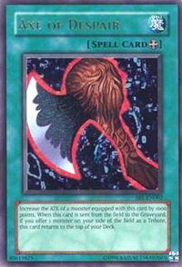 Axe of Despair - Spell Ruler (SRL) #SRL-002 - Ultra Rare YuGiOh Trading Card