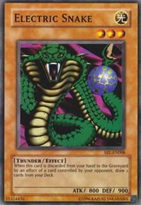Electric Snake - Spell Ruler (SRL) #SRL-008 - Common / Short Print YuGiOh Trading Card