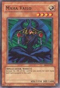 Maha Vailo - Spell Ruler (SRL) #SRL-012 - Super Rare YuGiOh Trading Card