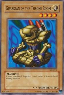 Guardian of the Throne Room - Spell Ruler YuGiOh trading card