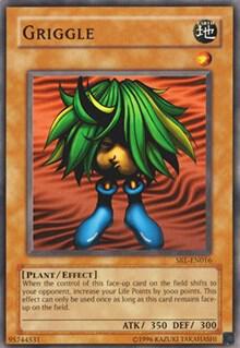 Griggle trading card from Spell Ruler Griggle - Spell Ruler YuGiOh trading card