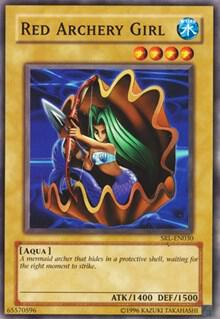 Red Archery Girl - Spell Ruler YuGiOh trading card