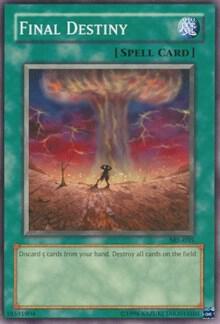 Final Destiny trading card from Spell Ruler Final Destiny - Spell Ruler YuGiOh trading card