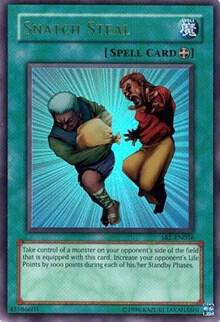 Snatch Steal - Spell Ruler YuGiOh trading card