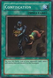 Confiscation - Spell Ruler YuGiOh trading card