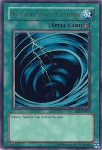 Mystical Space Typhoon - Spell Ruler (SRL) #SRL-047 - Ultra Rare YuGiOh Trading Card