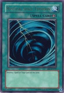 Mystical Space Typhoon - Spell Ruler YuGiOh trading card