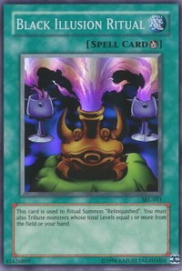 Black Illusion Ritual - Spell Ruler (SRL) #SRL-051 - Super Rare YuGiOh Trading Card