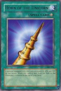 Horn of the Unicorn - Spell Ruler (SRL) #SRL-054 - Rare YuGiOh Trading Card