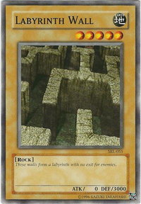 Labyrinth Wall - Spell Ruler (SRL) #SRL-055 - Common / Short Print YuGiOh Trading Card