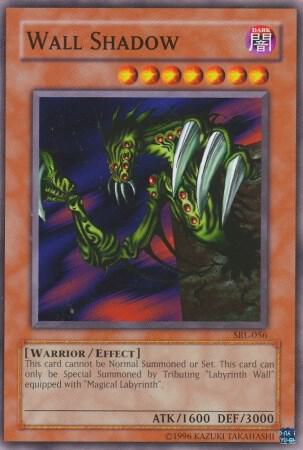 Wall Shadow - Spell Ruler YuGiOh trading card