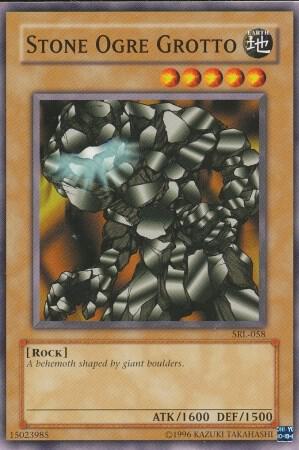 Stone Ogre Grotto trading card from Spell Ruler Stone Ogre Grotto - Spell Ruler YuGiOh trading card