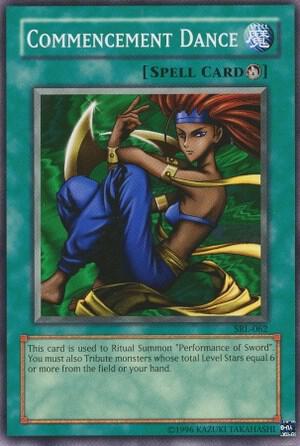 Commencement Dance - Spell Ruler YuGiOh trading card