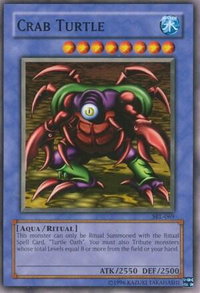 Crab Turtle - Spell Ruler (SRL) #SRL-069 - Common / Short Print YuGiOh Trading Card