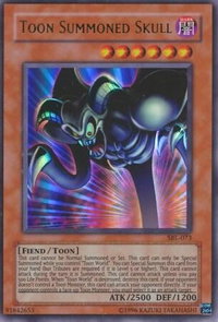 Toon Summoned Skull - Spell Ruler (SRL) #SRL-073 - Ultra Rare YuGiOh Trading Card