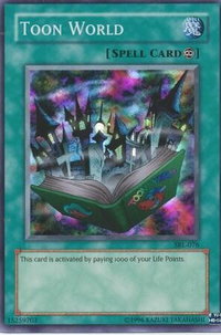 Toon World - Spell Ruler (SRL) #SRL-076 - Super Rare YuGiOh Trading Card