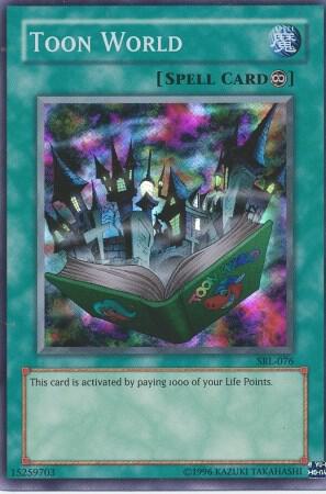 Toon World - Spell Ruler YuGiOh trading card