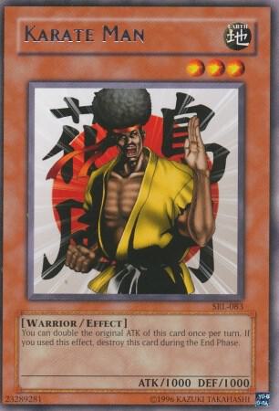 Karate Man - Spell Ruler YuGiOh trading card