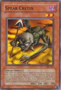 Spear Cretin - Spell Ruler (SRL) #SRL-087 - Common / Short Print YuGiOh Trading Card