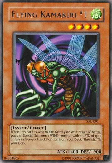 Flying Kamakiri #1 - Spell Ruler YuGiOh trading card