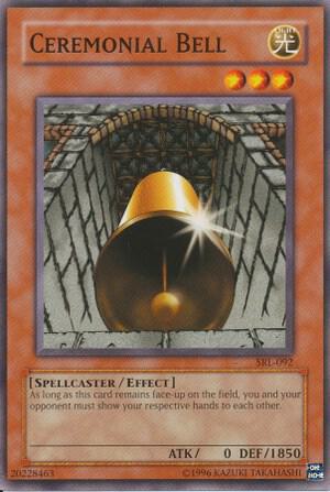 Ceremonial Bell - Spell Ruler YuGiOh trading card