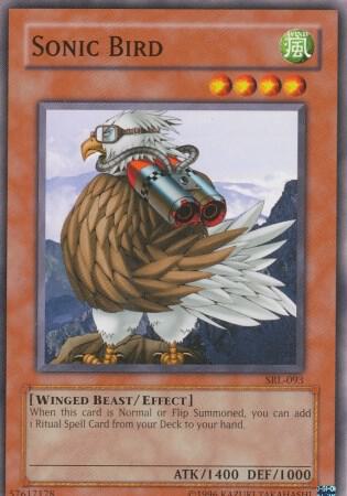 Sonic Bird - Spell Ruler YuGiOh trading card