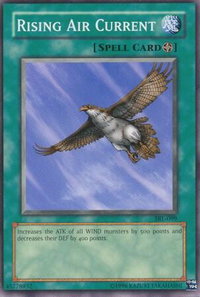 Rising Air Current - Spell Ruler (SRL) #SRL-099 - Common / Short Print YuGiOh Trading Card