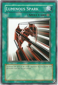 Luminous Spark - Spell Ruler (SRL) #SRL-100 - Common / Short Print YuGiOh Trading Card