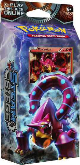 Steam Siege Theme Deck - "Gears of Fire" [Volcanion] - XY - Steam Siege Pokémon trading card