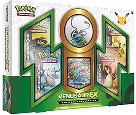 Red & Blue Collection [Venusaur EX] - Generations Pokémon trading card