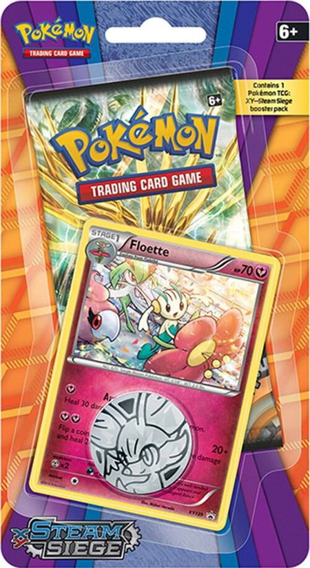 Steam Siege Single Pack Blister [Floette] - XY - Steam Siege Pokémon trading card