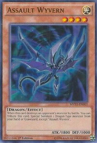 Assault Wyvern - The Dark Side of Dimensions Movie Pack (MVP1) #MVP1-EN003 - Ultra Rare YuGiOh Trading Card