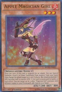 Apple Magician Girl - The Dark Side of Dimensions Movie Pack (MVP1) #MVP1-EN015 - Ultra Rare YuGiOh Trading Card