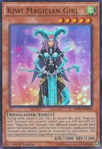 Kiwi Magician Girl - The Dark Side of Dimensions Movie Pack (MVP1) #MVP1-EN016 - Ultra Rare YuGiOh Trading Card
