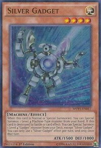 Silver Gadget - The Dark Side of Dimensions Movie Pack (MVP1) #MVP1-EN017 - Ultra Rare YuGiOh Trading Card