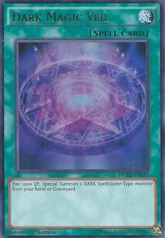 Dark Magic Veil - The Dark Side of Dimensions Movie Pack YuGiOh trading card