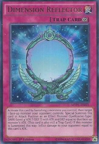 Dimension Reflector - The Dark Side of Dimensions Movie Pack YuGiOh trading card