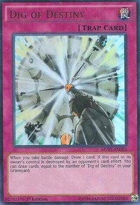 Dig of Destiny - The Dark Side of Dimensions Movie Pack (MVP1) #MVP1-EN022 - Ultra Rare YuGiOh Trading Card