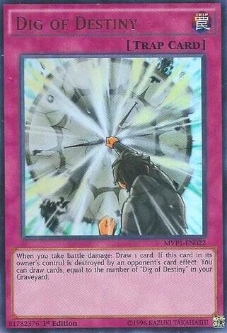 Dig of Destiny - The Dark Side of Dimensions Movie Pack YuGiOh trading card