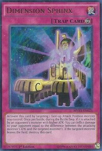 Dimension Sphinx - The Dark Side of Dimensions Movie Pack (MVP1) #MVP1-EN023 - Ultra Rare YuGiOh Trading Card