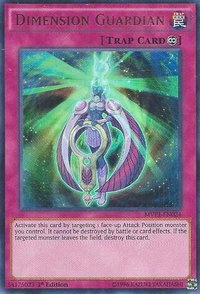 Dimension Guardian - The Dark Side of Dimensions Movie Pack (MVP1) #MVP1-EN024 - Ultra Rare YuGiOh Trading Card