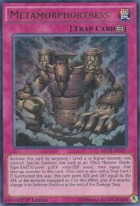 Metamorphortress - The Dark Side of Dimensions Movie Pack (MVP1) #MVP1-EN027 - Ultra Rare YuGiOh Trading Card