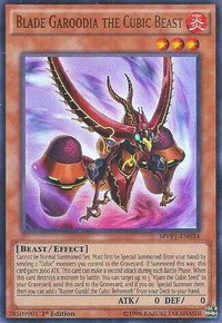Blade Garoodia the Cubic Beast - The Dark Side of Dimensions Movie Pack (MVP1) #MVP1-EN034 - Ultra Rare YuGiOh Trading Card