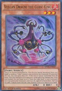 Vulcan Dragni the Cubic King - The Dark Side of Dimensions Movie Pack (MVP1) #MVP1-EN037 - Ultra Rare YuGiOh Trading Card