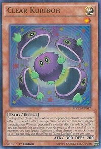 Clear Kuriboh - The Dark Side of Dimensions Movie Pack (MVP1) #MVP1-EN047 - Ultra Rare YuGiOh Trading Card