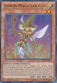 Lemon Magician Girl - The Dark Side of Dimensions Movie Pack (MVP1) #MVP1-EN051 - Ultra Rare YuGiOh Trading Card