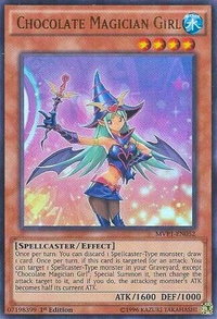 Chocolate Magician Girl - The Dark Side of Dimensions Movie Pack (MVP1) #MVP1-EN052 - Ultra Rare YuGiOh Trading Card